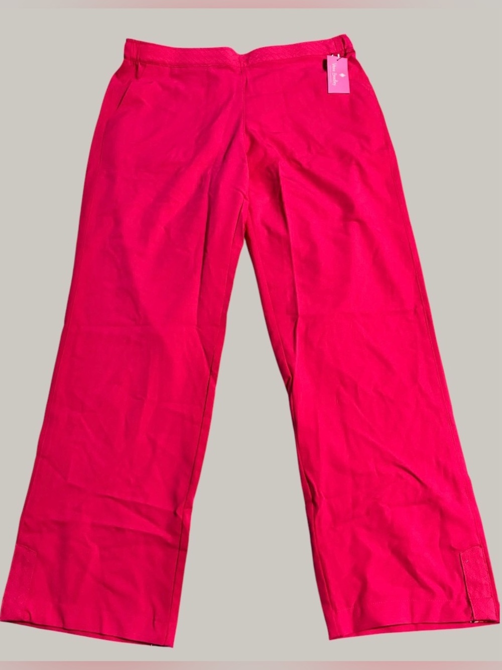 NWT Vera Bradley Foundation Pink Wide Leg Pull-On  Petite L Breast Cancer